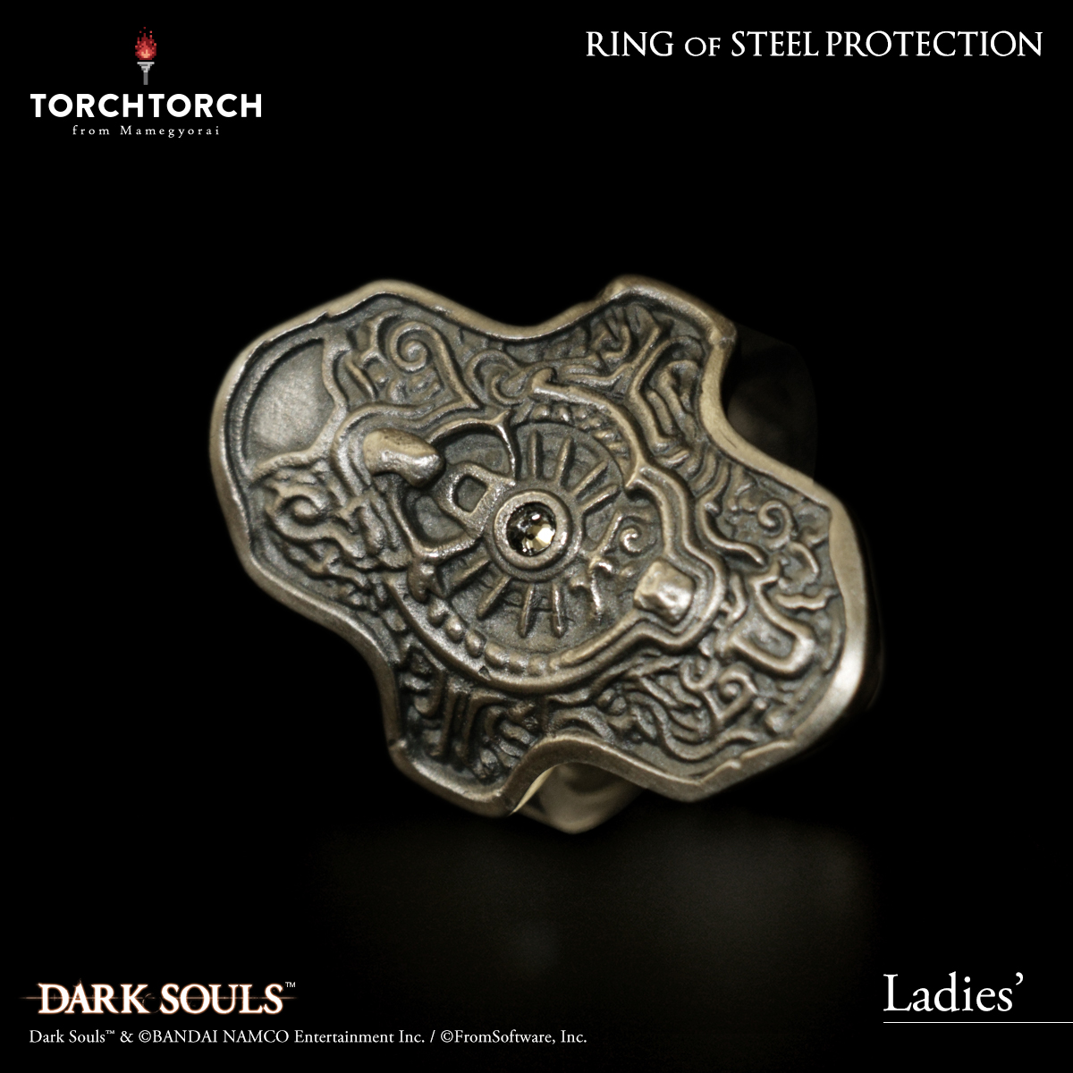 ダークソウル × TORCH TORCH/ リングコレクション: 鉄の加護の指輪 7号 - イメージ画像1