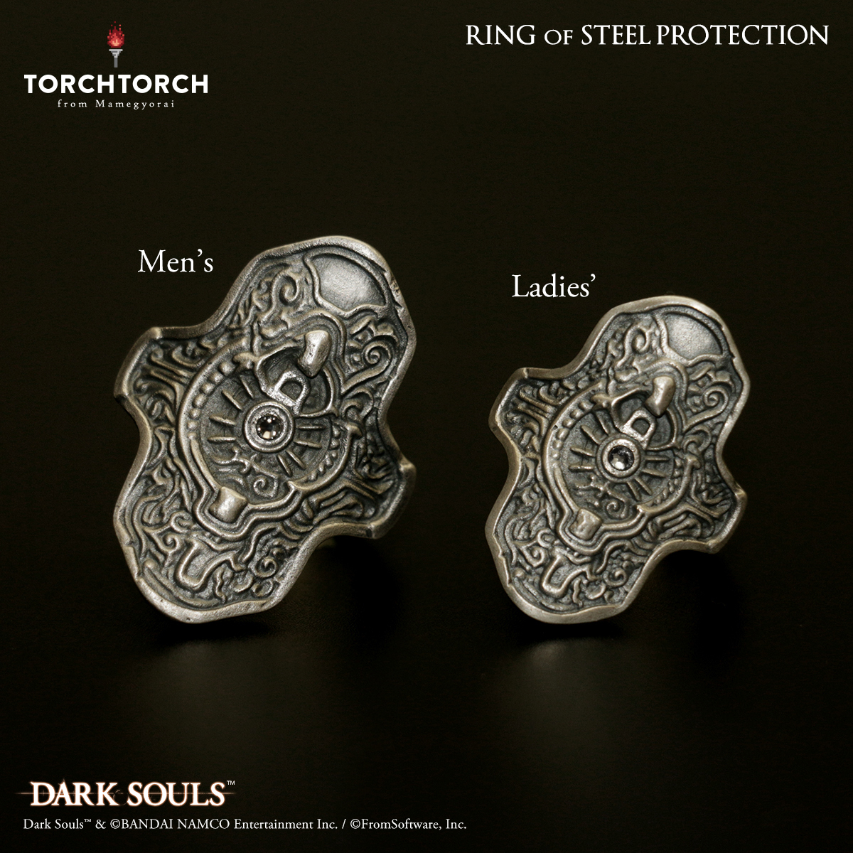 ダークソウル × TORCH TORCH/ リングコレクション: 鉄の加護の指輪 7号 - イメージ画像6