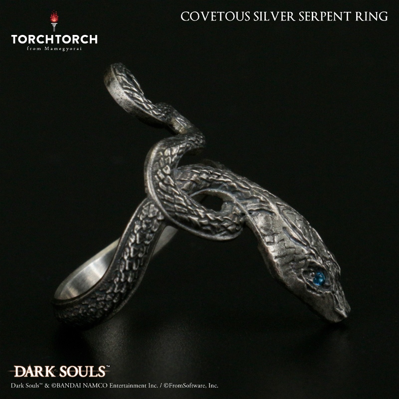 ダークソウル × TORCH TORCH/ リングコレクション: 貪欲な銀の蛇の指輪 17号 - イメージ画像5