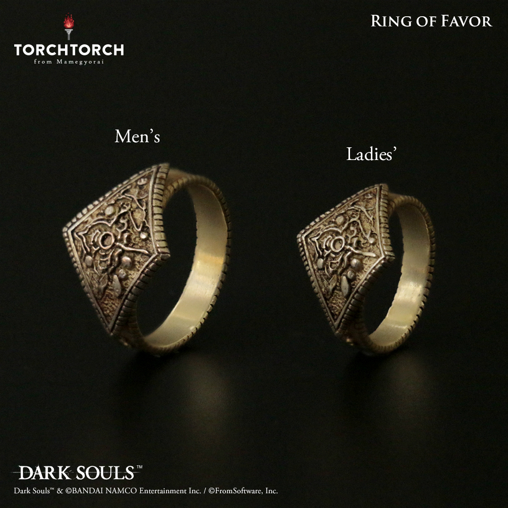 ダークソウル × TORCH TORCH/ リングコレクション: 寵愛の指輪 7号 - イメージ画像6