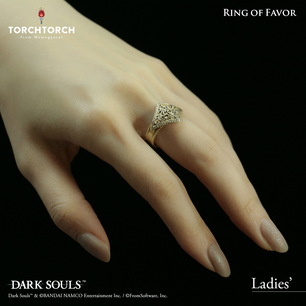 ダークソウル × TORCH TORCH/ リングコレクション: 寵愛の指輪 9号 - イメージ画像2