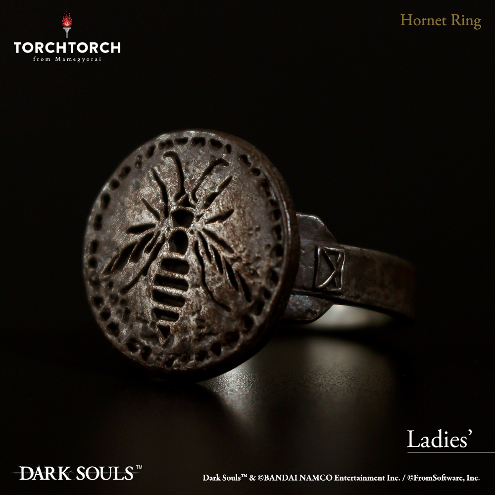 ダークソウル × TORCH TORCH/ リングコレクション: スズメバチの指輪 7号 - イメージ画像4
