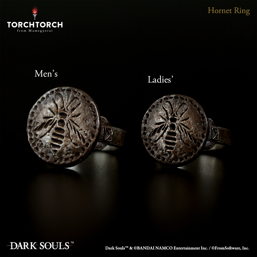 ダークソウル × TORCH TORCH/ リングコレクション: スズメバチの指輪 7号 - イメージ画像6