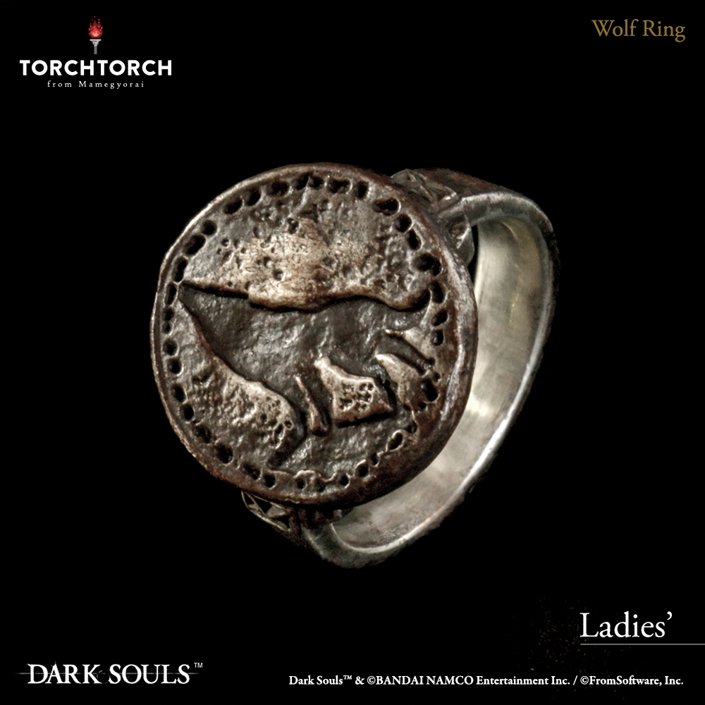 ダークソウル × TORCH TORCH/ リングコレクション: 狼の指輪 7号 - イメージ画像1