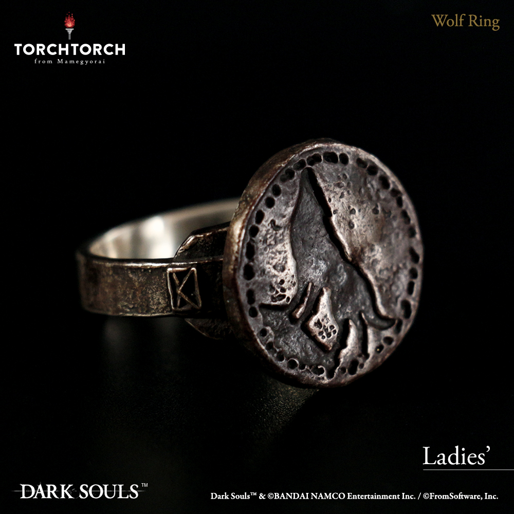 ダークソウル × TORCH TORCH/ リングコレクション: 狼の指輪 7号 - イメージ画像4