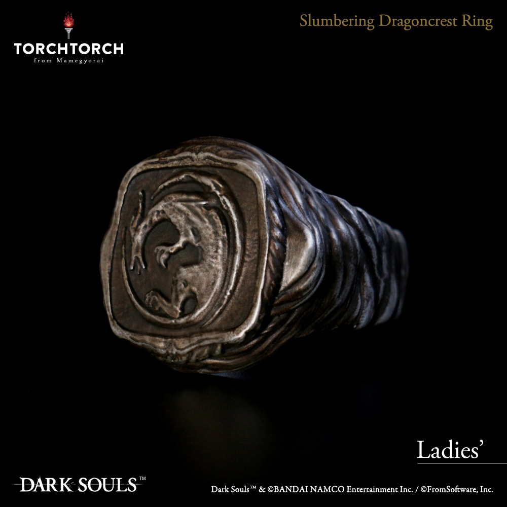 ダークソウル × TORCH TORCH/ リングコレクション: 静かに眠る竜印の指輪 11号 - イメージ画像4
