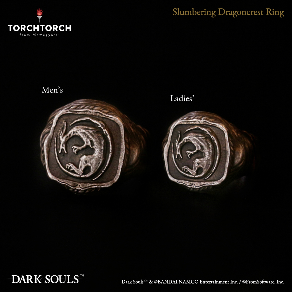 ダークソウル × TORCH TORCH/ リングコレクション: 静かに眠る竜印の指輪 11号 - イメージ画像5