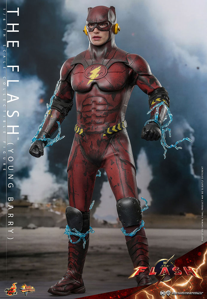 【発売中止】The Flash ザ・フラッシュ/ ムービー・マスターピース 1/6 フィギュア: フラッシュ ヤング・バリー ver - イメージ画像2