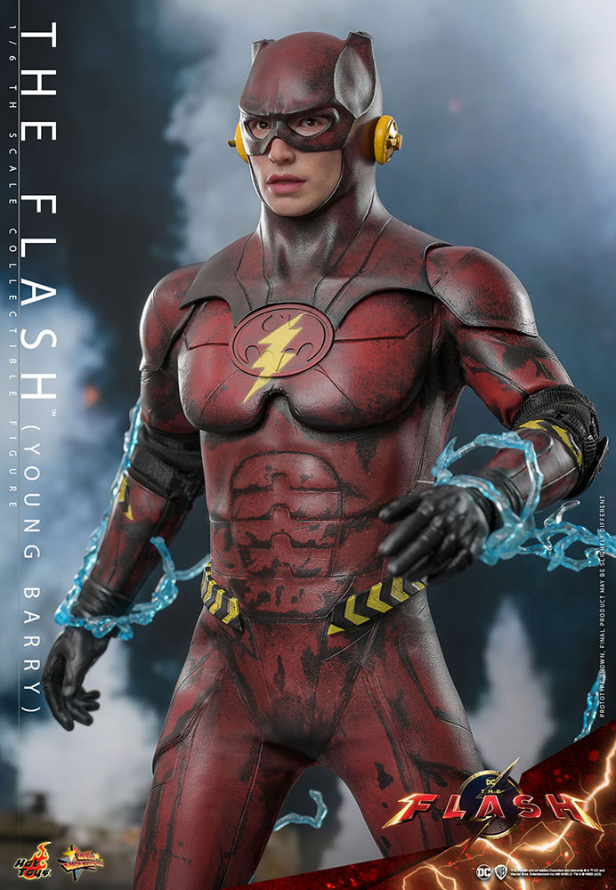 【発売中止】The Flash ザ・フラッシュ/ ムービー・マスターピース 1/6 フィギュア: フラッシュ ヤング・バリー ver - イメージ画像3