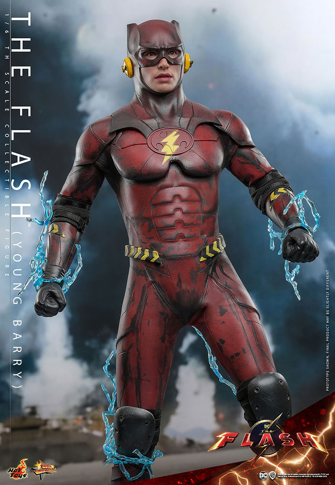 【発売中止】The Flash ザ・フラッシュ/ ムービー・マスターピース 1/6 フィギュア: フラッシュ ヤング・バリー ver - イメージ画像4