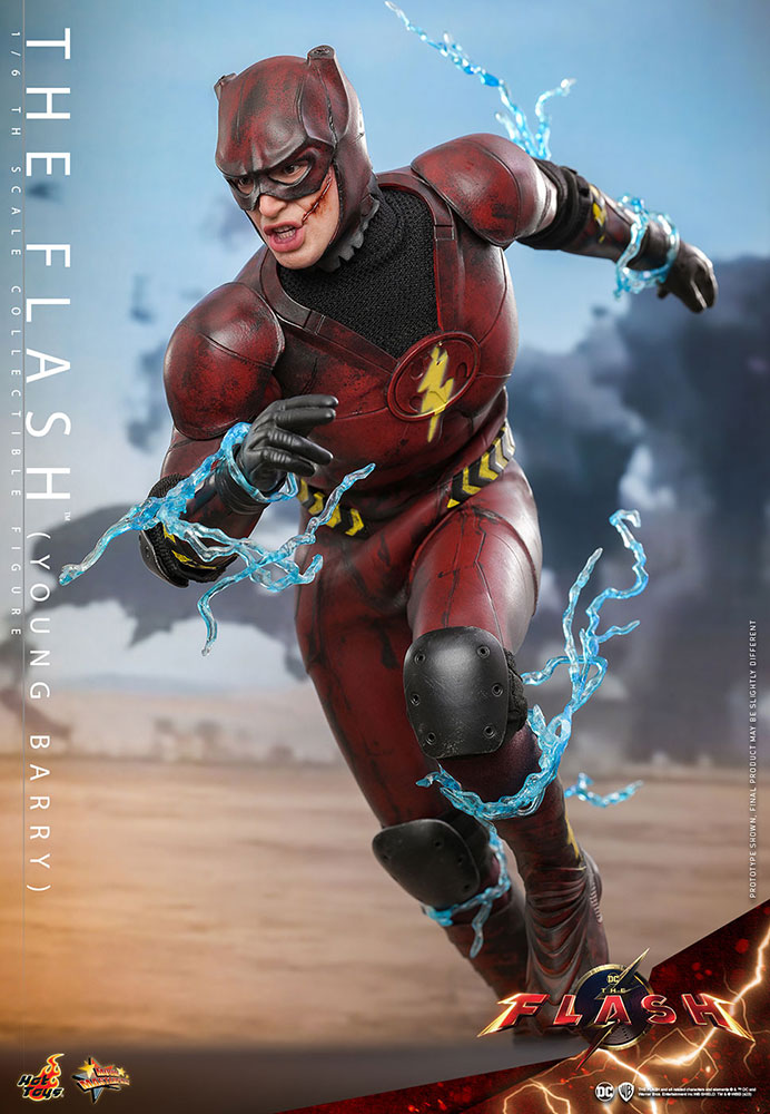 【発売中止】The Flash ザ・フラッシュ/ ムービー・マスターピース 1/6 フィギュア: フラッシュ ヤング・バリー ver - イメージ画像5