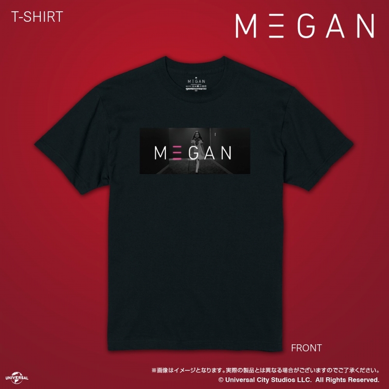 【豆魚雷別注モデル】M3GAN/ミーガン: "EVER AGAIN" Tシャツ ブラック XLサイズ - イメージ画像1