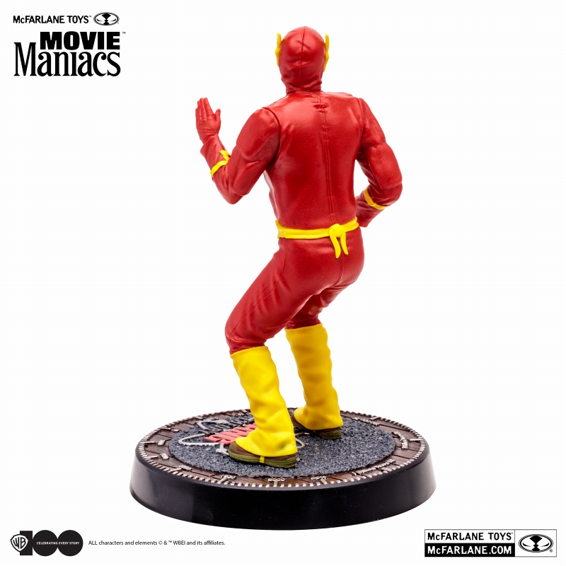 ムービーマニアックス/ ビッグバンセオリー ギークなボクらの恋愛法則: THE FLASH シェルドン・クーパー 6インチ ポーズドスタチュー - イメージ画像3