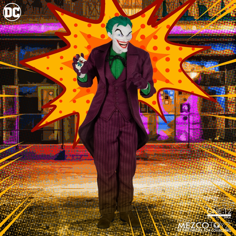 ワン12コレクティブ/ DCコミックス: ジョーカー 1/12 アクションフィギュア ゴールデンエイジ エディション - イメージ画像2