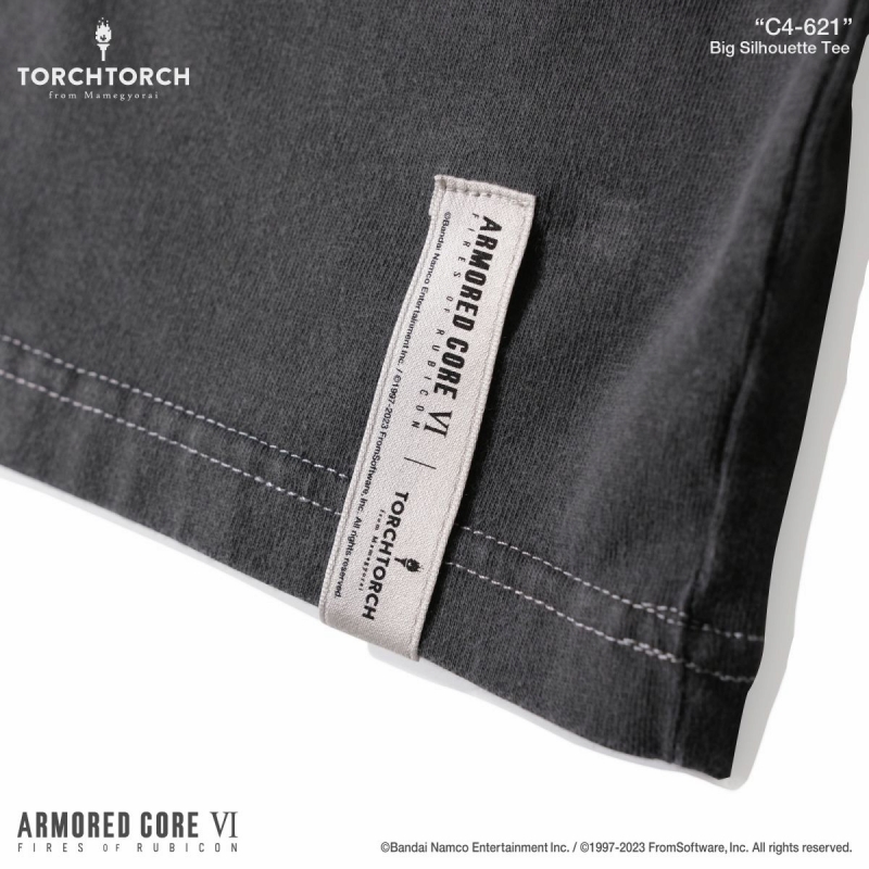 ARMORED CORE VI × TORCH TORCH/ C4-621 ビッグシルエットTシャツ サイズS - イメージ画像4