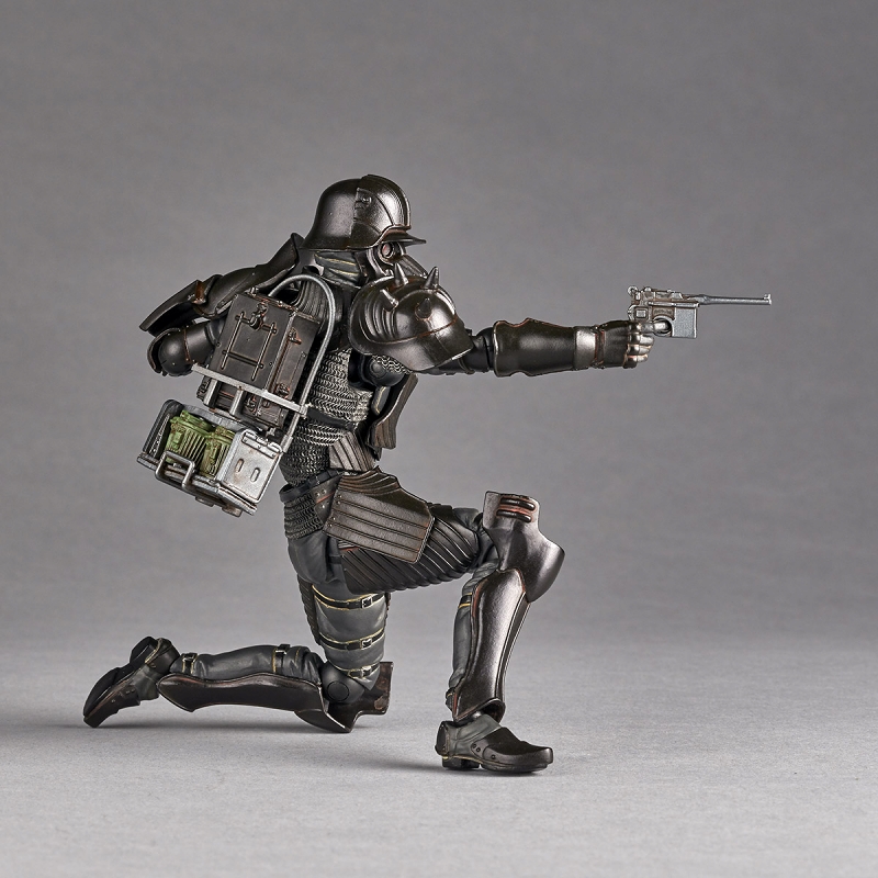 タケヤ式自在置物/ ケルベロス 鋼鉄の猟犬: プロテクトギア 34年式特殊増加装甲 黒 ver - イメージ画像11