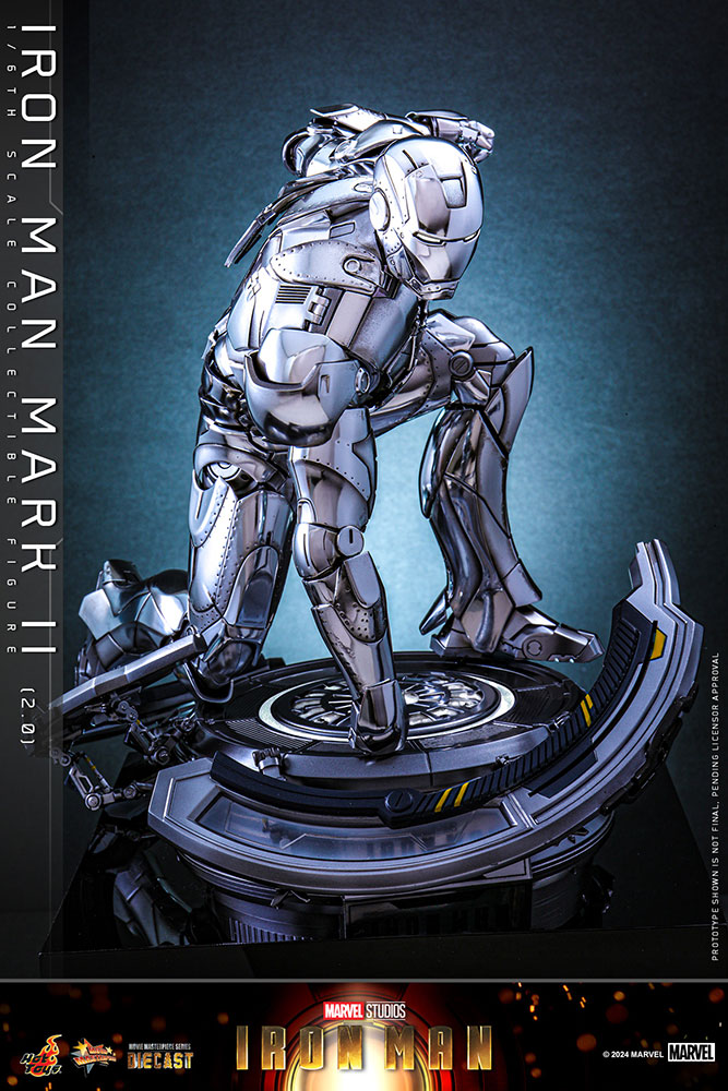 【お一人様1点限り】IRON MAN/ ムービー・マスターピース ダイキャスト 1/6 フィギュア: アイアンマン マーク2 ver.2.0 - イメージ画像3
