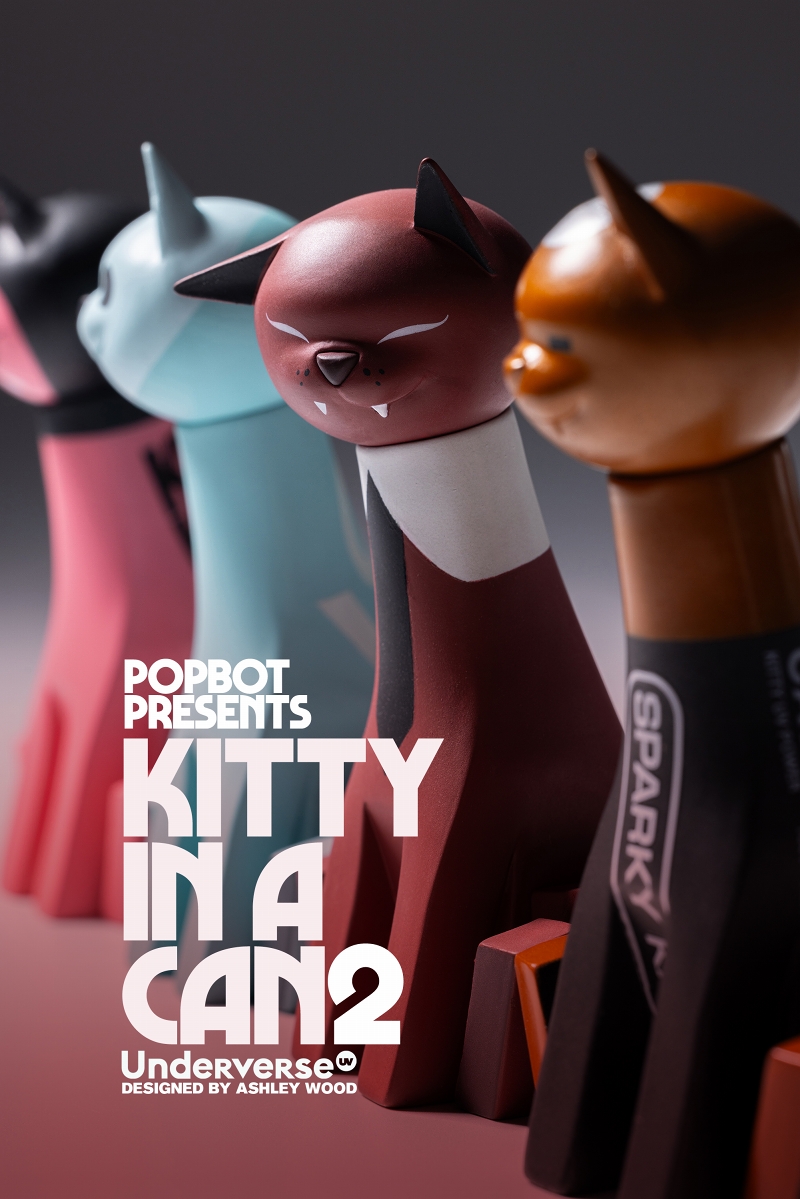 ポップボット POPBOT/ KITTY IN A CAN 1/6 シリーズ2: 9個入りボックス - イメージ画像13