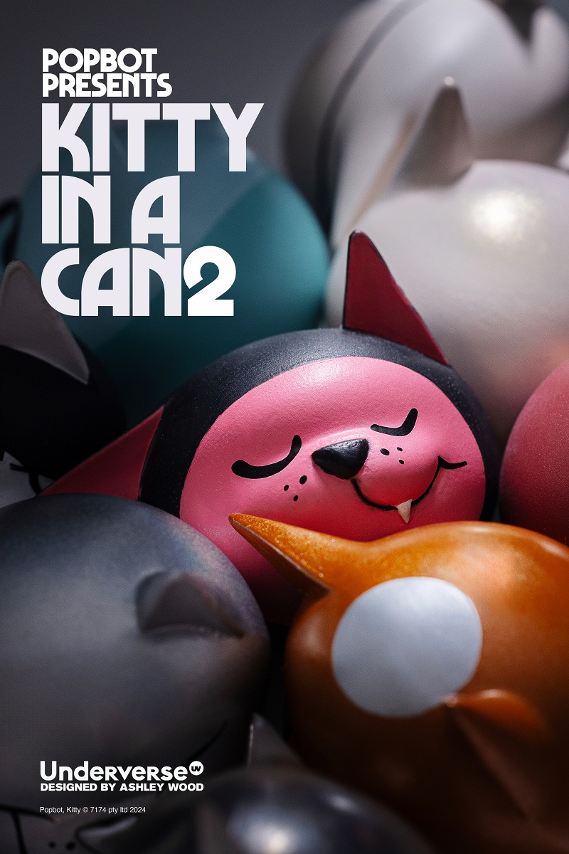 ポップボット POPBOT/ KITTY IN A CAN 1/6 シリーズ2: 9個入りボックス - イメージ画像14