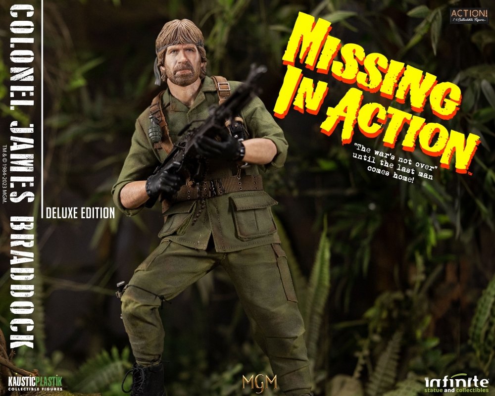 地獄のヒーロー Missing in Action/ ジェームス・ブラドック 1/6 アクションフィギュア DX ver - イメージ画像5