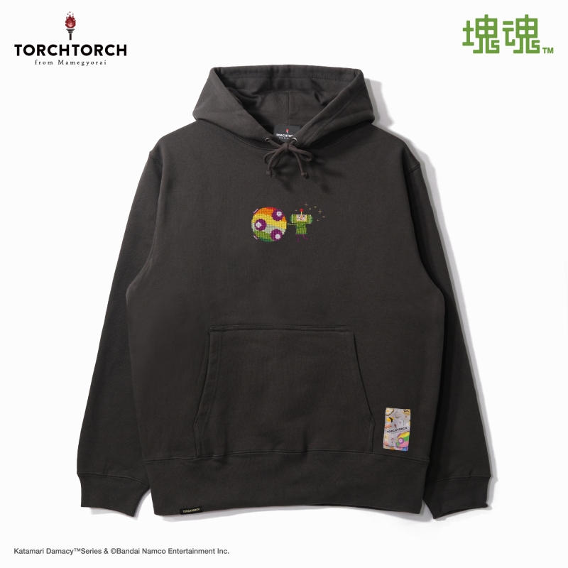 塊魂 × TORCH TORCH/ 王子のパーカー インクブラック サイズM - イメージ画像1