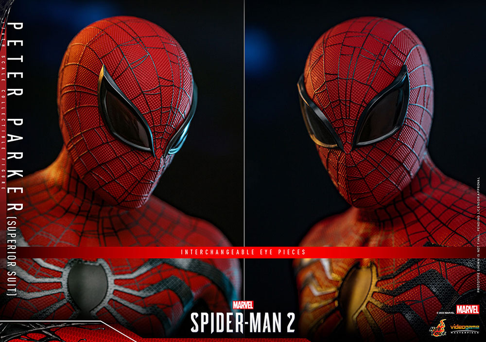 【お一人様1点限り】Marvel's Spider-Man 2/ ビデオゲーム・マスターピース 1/6 フィギュア: ピーター・パーカー スーペリアスーツ ver - イメージ画像14