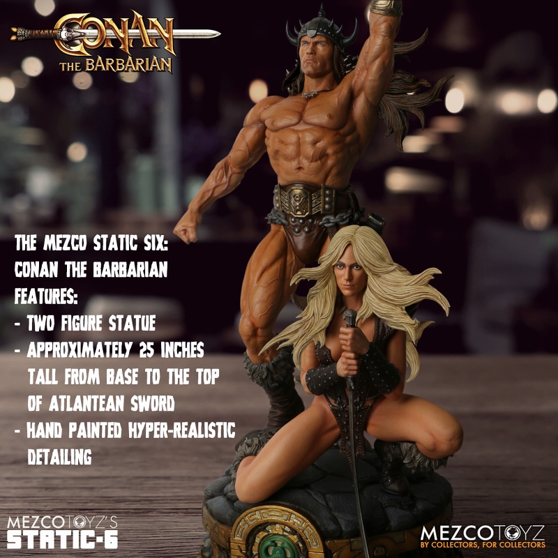 スタティック6/ コナン・ザ・グレート Conan the Barbarian: コナン＆ヴァレリア 1/6 スタチュー - イメージ画像8