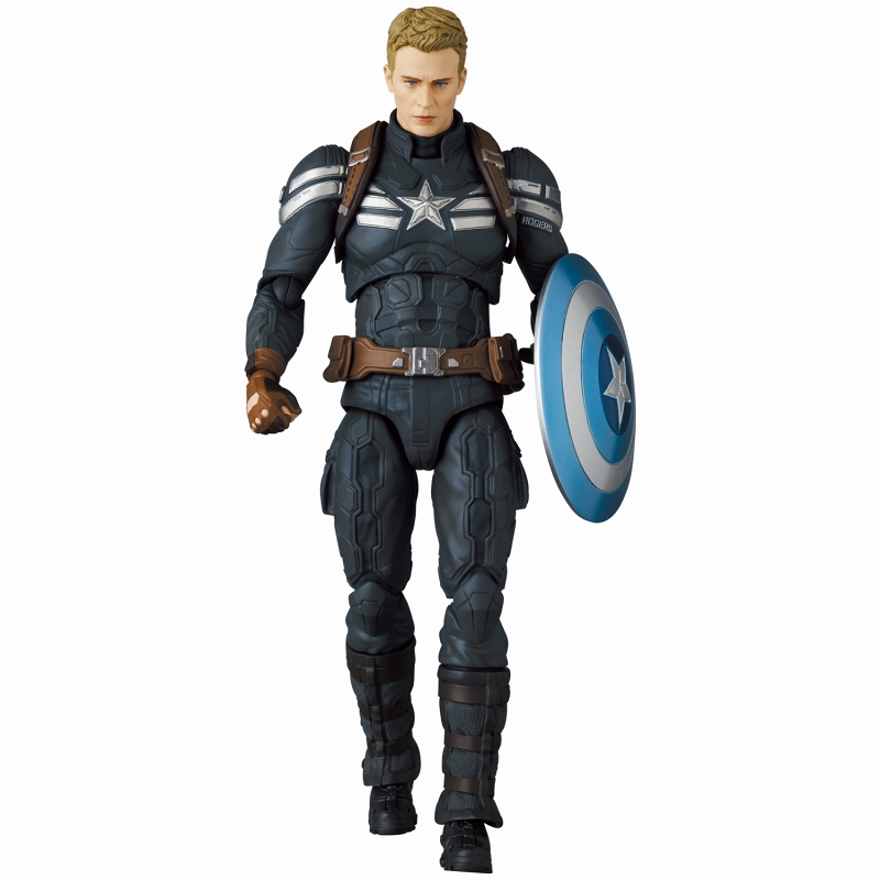 【お取り寄せ品】MAFEX/ Captain America The Winter Soldier: キャプテン・アメリカ ステルススーツ ver - イメージ画像4