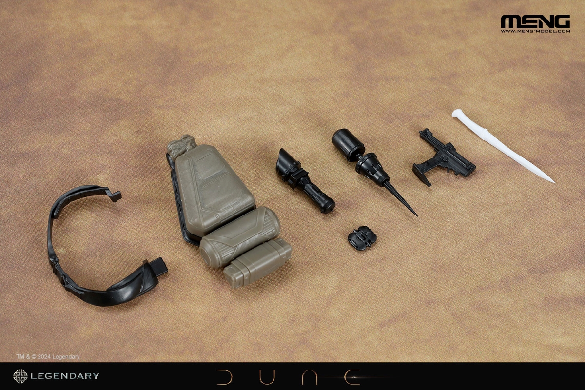 DUNE/デューン 砂の惑星/ ポール・アトレイデス 1/12スケール 組立式アクションフィギュアモデルキット 通常版（一部塗装済み） - イメージ画像7