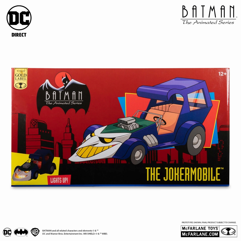 DCマルチバース/ バットマン アニメイテッド: ジョーカーモービル ビークル - イメージ画像10