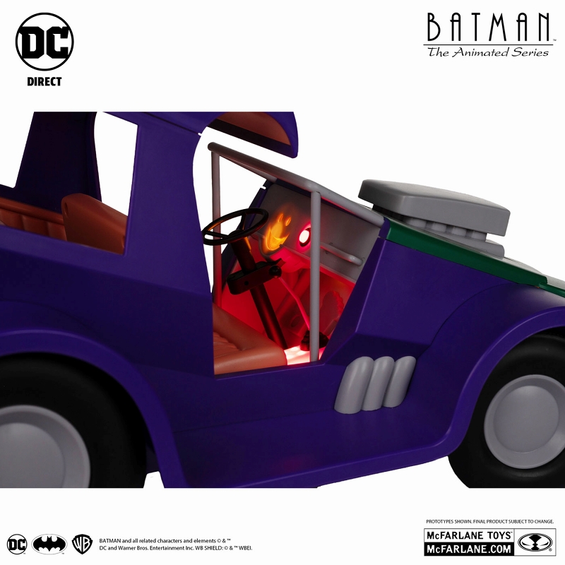 DCマルチバース/ バットマン アニメイテッド: ジョーカーモービル ビークル - イメージ画像6