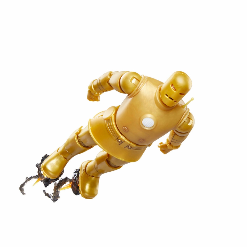 IRON MAN/ マーベルレジェンド クラシックス 6インチ アクションフィギュア: アイアンマン モデル01 ゴールド - イメージ画像4
