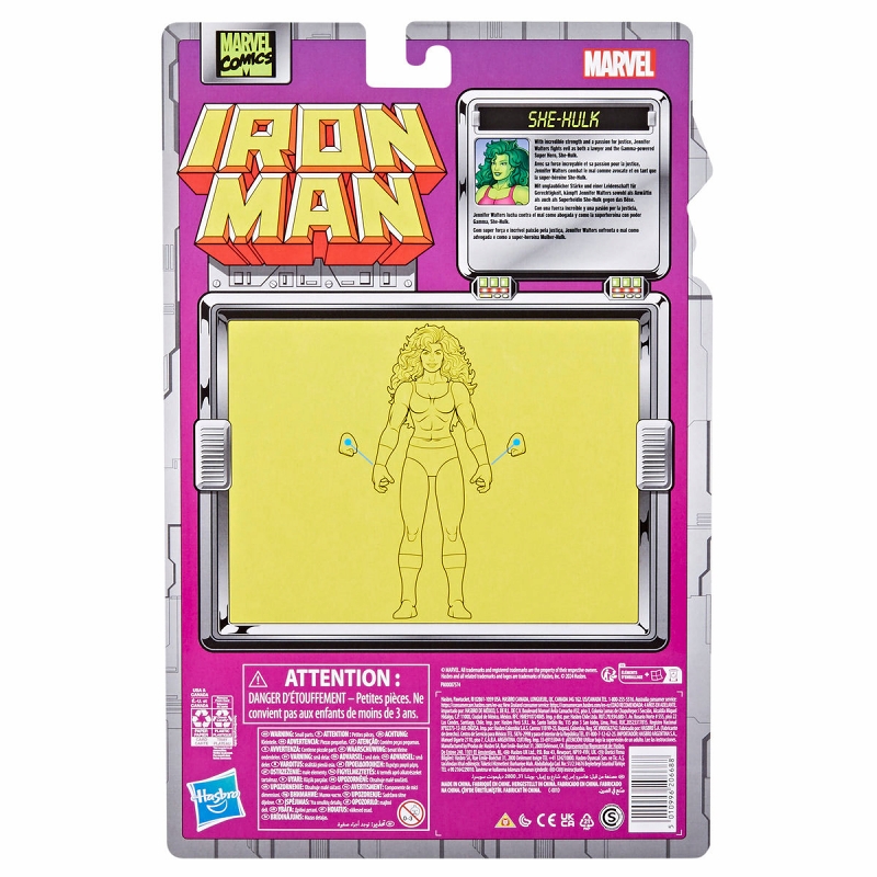 IRON MAN/ マーベルレジェンド クラシックス 6インチ アクションフィギュア: シー・ハルク - イメージ画像9