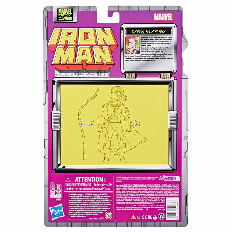 IRON MAN/ マーベルレジェンド クラシックス 6インチ アクションフィギュア: ウィップラッシュ - イメージ画像8