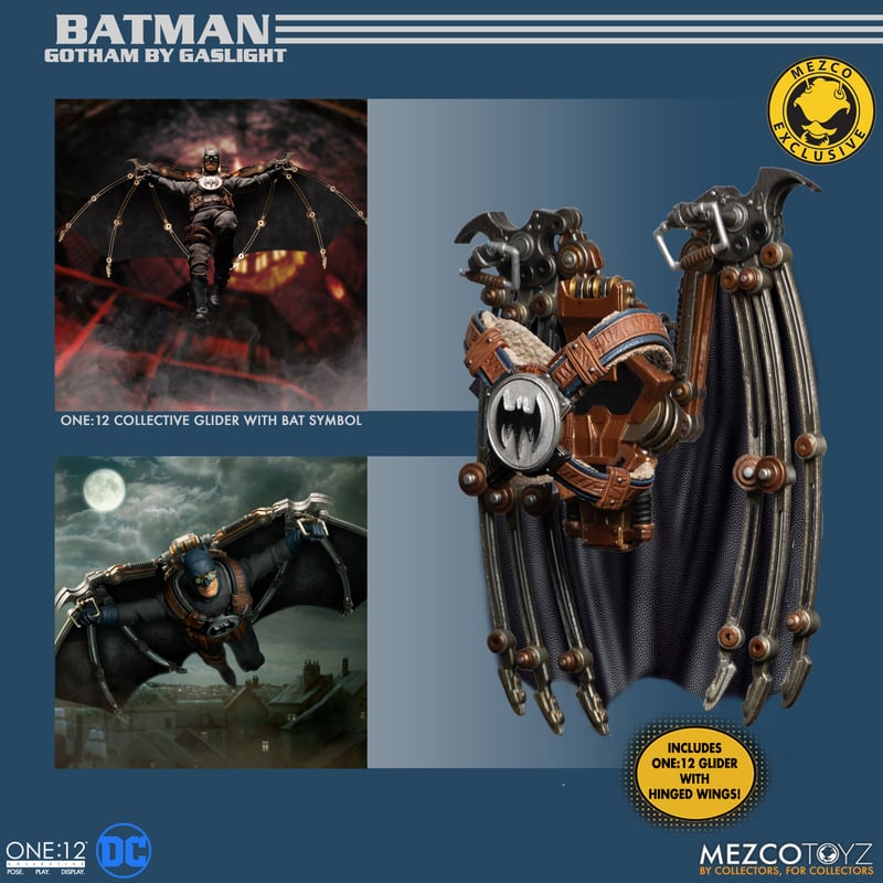 【流通限定】ワン12コレクティブ/ BATMAN Gotham by Gaslight: バットマン 1/12 アクションフィギュア - イメージ画像14