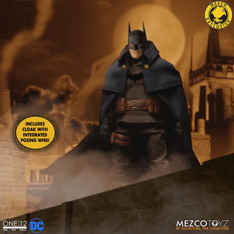 【流通限定】ワン12コレクティブ/ BATMAN Gotham by Gaslight: バットマン 1/12 アクションフィギュア - イメージ画像2