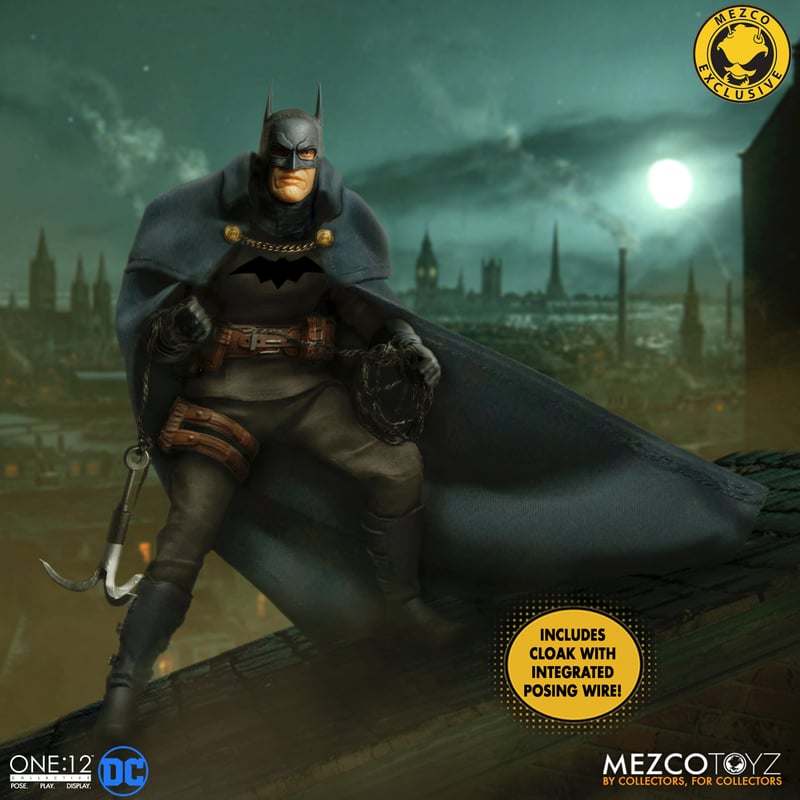 【流通限定】ワン12コレクティブ/ BATMAN Gotham by Gaslight: バットマン 1/12 アクションフィギュア - イメージ画像9