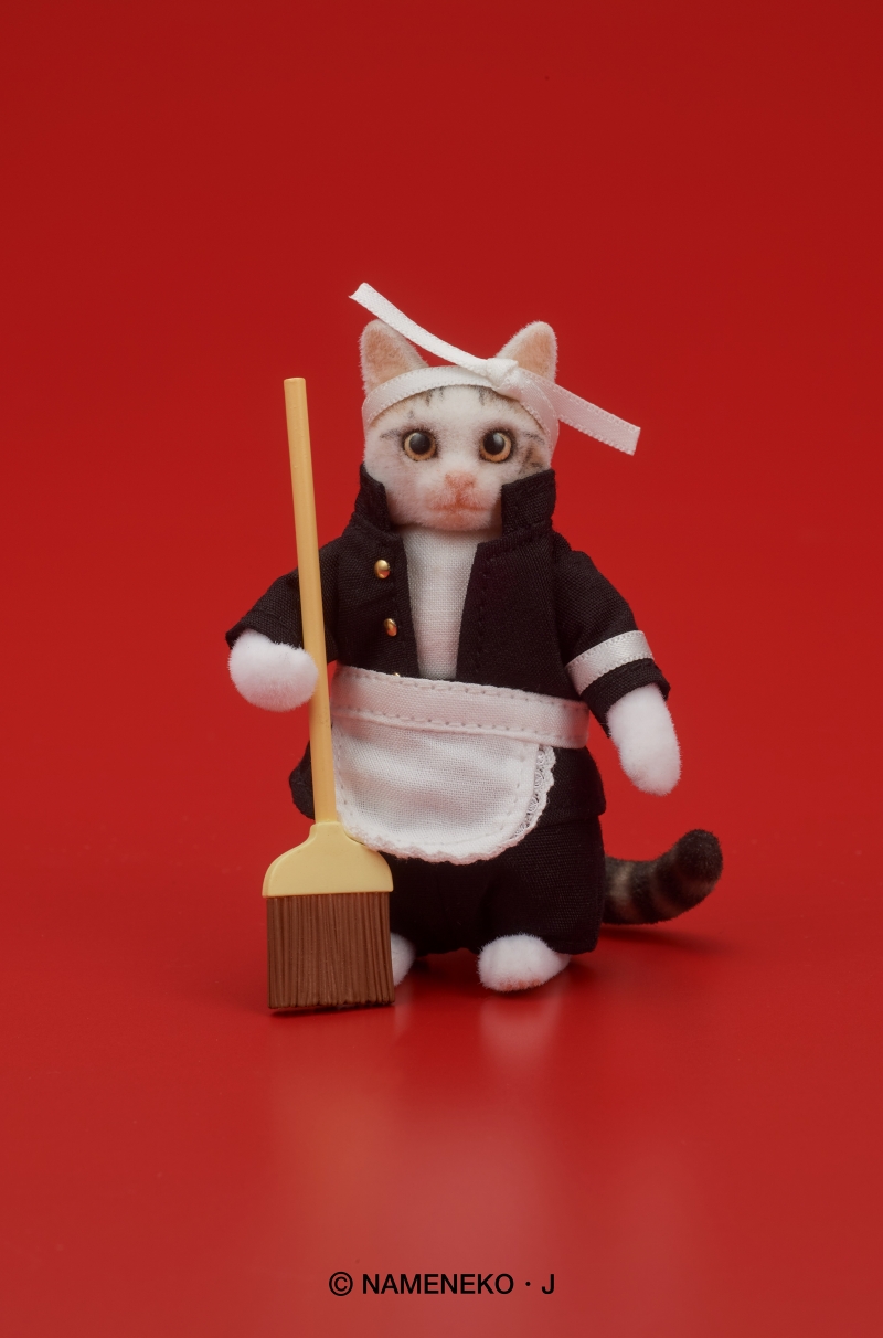 DIGKawaiiACTION/ 全日本暴猫連合なめんなよ: 「なめ猫」又吉＆トラ子 プチアクションフィギュア セット/ アーティスト/クリエイター/  ディーアイジー - イメージ画像8 - 映画・アメコミ・ゲーム フィギュア・グッズ・Tシャツ通販