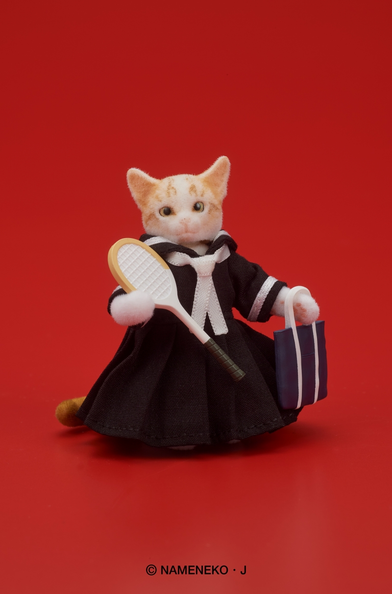 DIGKawaiiACTION/ 全日本暴猫連合なめんなよ: 「なめ猫」又吉＆トラ子 プチアクションフィギュア セット/ アーティスト/クリエイター/  ディーアイジー - イメージ画像8 - 映画・アメコミ・ゲーム フィギュア・グッズ・Tシャツ通販