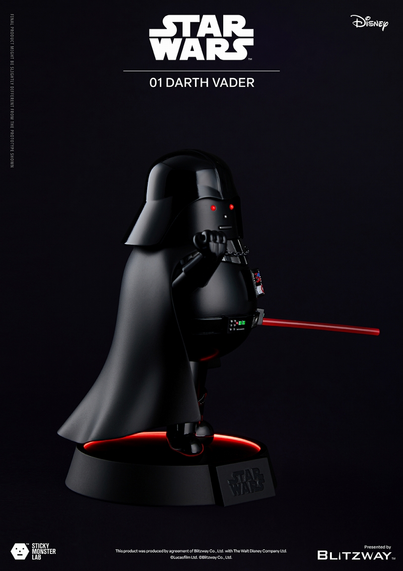 スティッキーモンスターラボ/ STAR WARS（スターウォーズ）: Darth Vader（ダースベイダー）アートフィギュア  - イメージ画像14