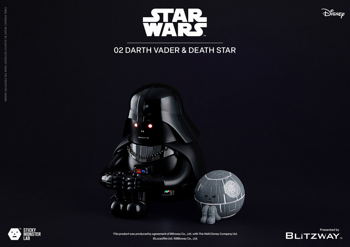 スティッキーモンスターラボ/ STAR WARS（スターウォーズ）: Darth Vader and Death Star（ダースベイダー&デススター）アートフィギュア  - イメージ画像16