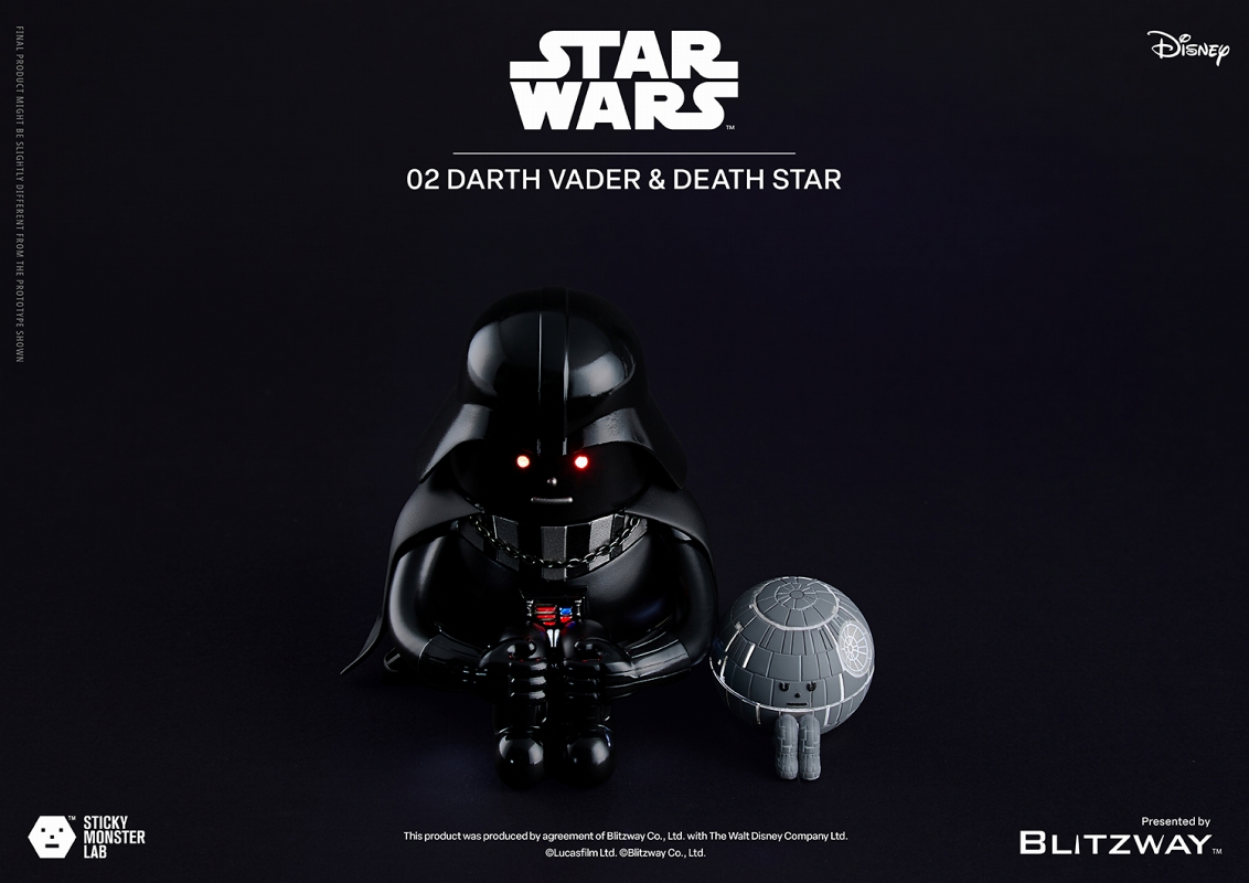 スティッキーモンスターラボ/ STAR WARS（スターウォーズ）: Darth Vader and Death Star（ダースベイダー&デススター）アートフィギュア  - イメージ画像17