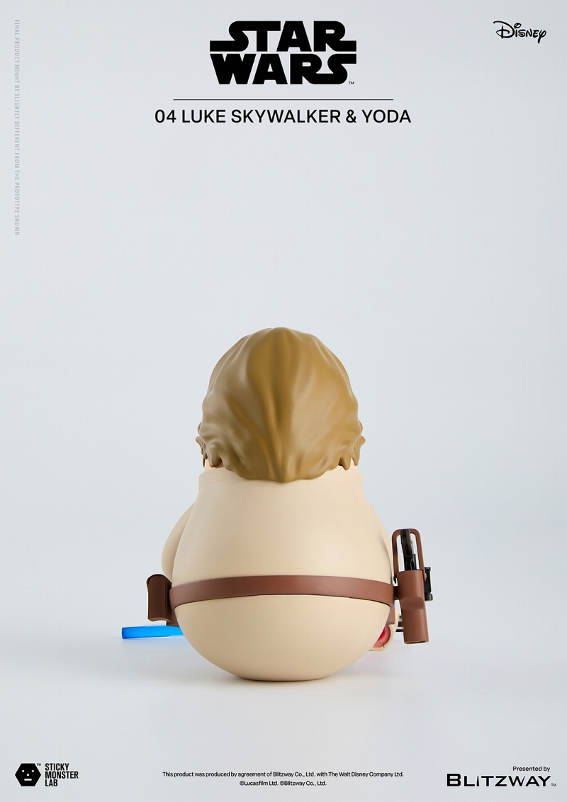 スティッキーモンスターラボ/ STAR WARS（スターウォーズ）: Luke Skywalker and Yoda（ルーク・スカイウォーカー&ヨーダ）アートフィギュア  - イメージ画像11