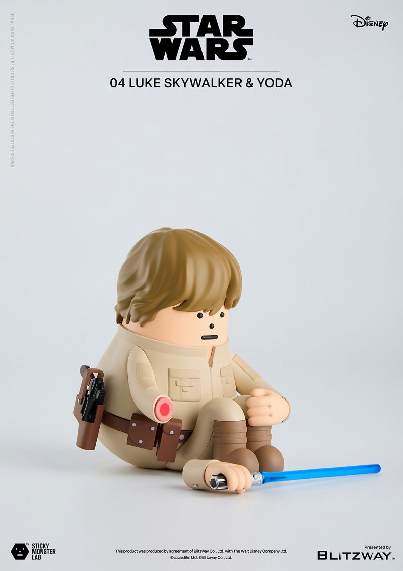 スティッキーモンスターラボ/ STAR WARS（スターウォーズ）: Luke Skywalker and Yoda（ルーク・スカイウォーカー&ヨーダ）アートフィギュア  - イメージ画像12