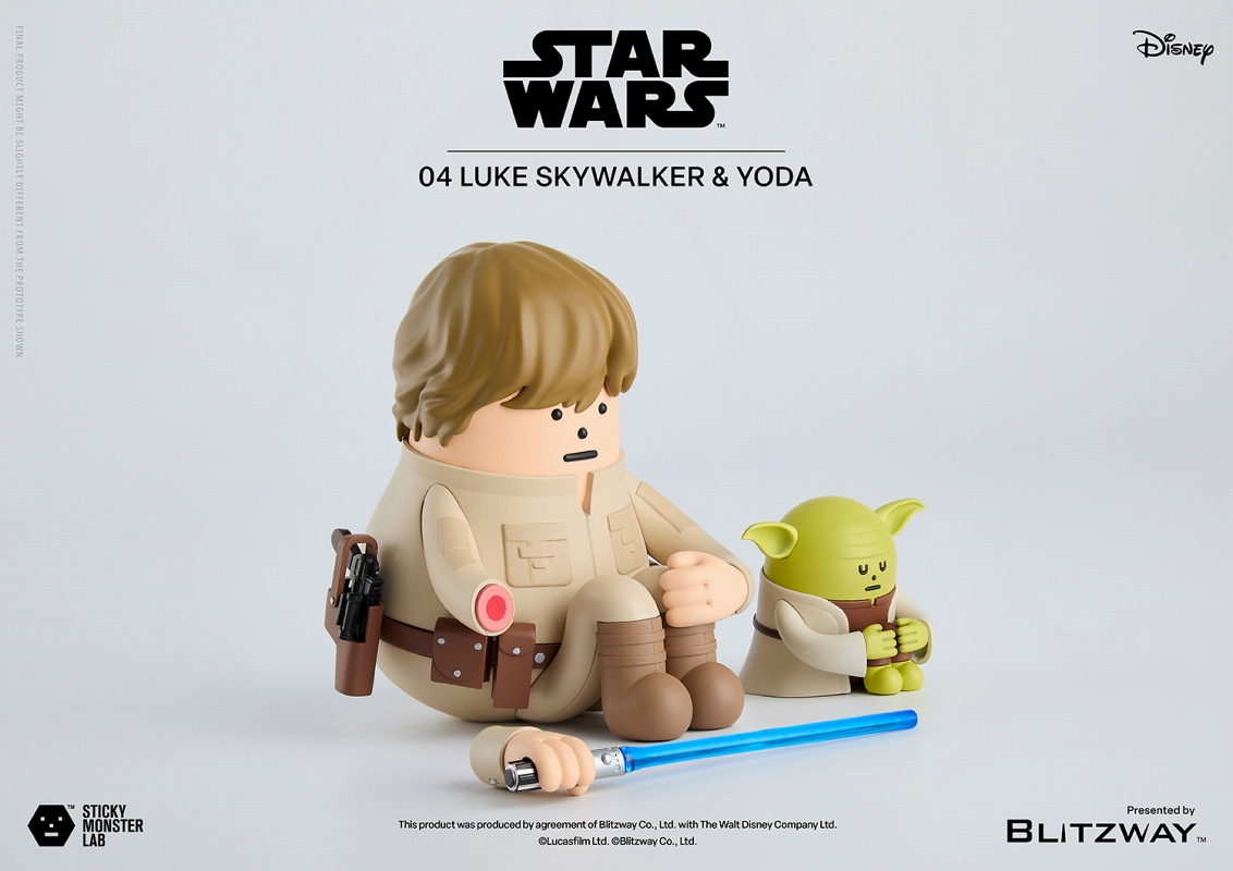 スティッキーモンスターラボ/ STAR WARS（スターウォーズ）: Luke Skywalker and Yoda（ルーク・スカイウォーカー&ヨーダ）アートフィギュア  - イメージ画像13