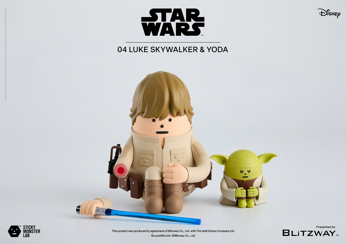 スティッキーモンスターラボ/ STAR WARS（スターウォーズ）: Luke Skywalker and Yoda（ルーク・スカイウォーカー&ヨーダ）アートフィギュア  - イメージ画像14