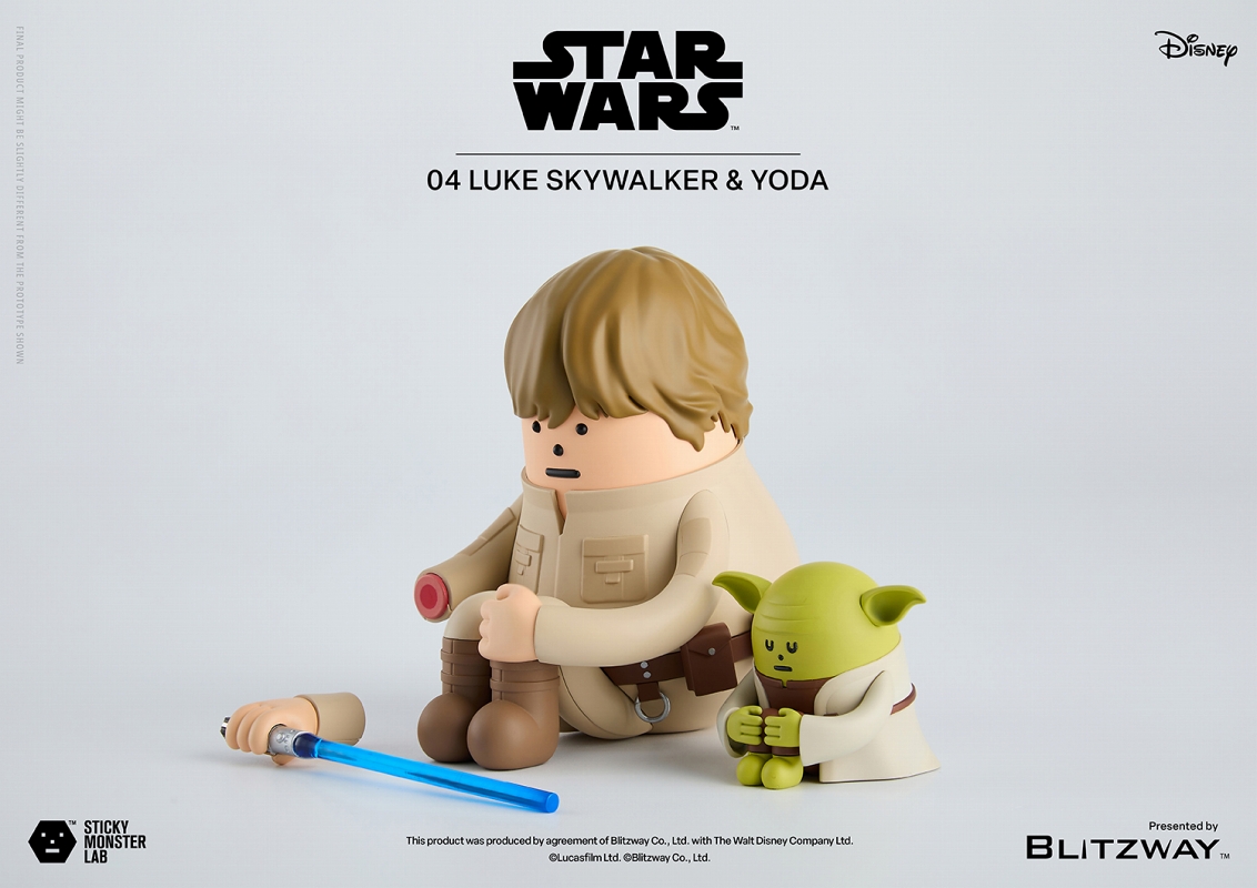 スティッキーモンスターラボ/ STAR WARS（スターウォーズ）: Luke Skywalker and Yoda（ルーク・スカイウォーカー&ヨーダ）アートフィギュア  - イメージ画像15