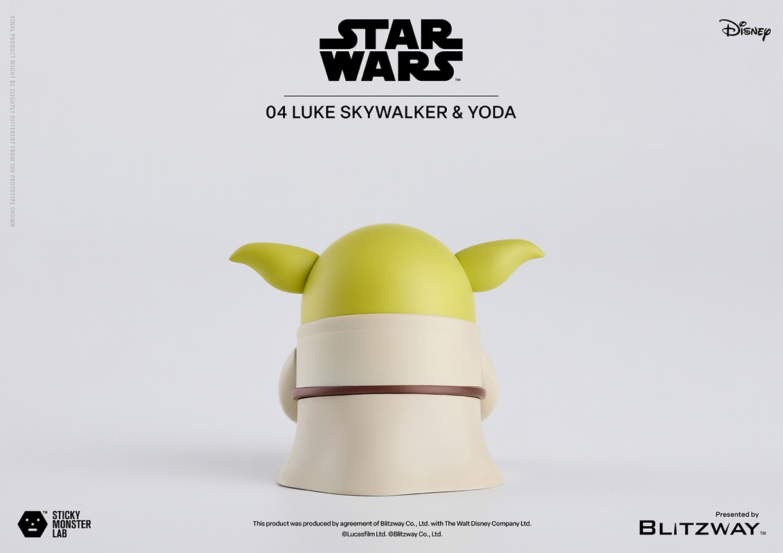 スティッキーモンスターラボ/ STAR WARS（スターウォーズ）: Luke Skywalker and Yoda（ルーク・スカイウォーカー&ヨーダ）アートフィギュア  - イメージ画像19