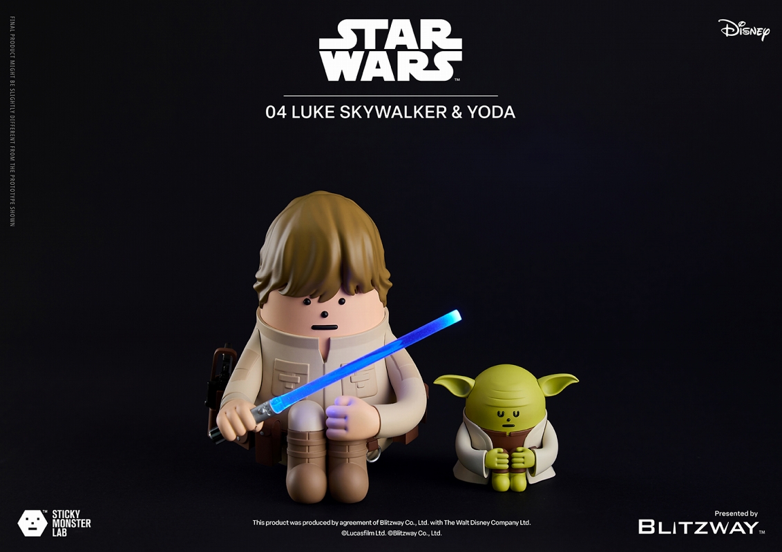 スティッキーモンスターラボ/ STAR WARS（スターウォーズ）: Luke Skywalker and Yoda（ルーク・スカイウォーカー&ヨーダ）アートフィギュア  - イメージ画像23