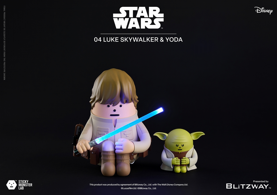 スティッキーモンスターラボ/ STAR WARS（スターウォーズ）: Luke Skywalker and Yoda（ルーク・スカイウォーカー&ヨーダ）アートフィギュア  - イメージ画像24